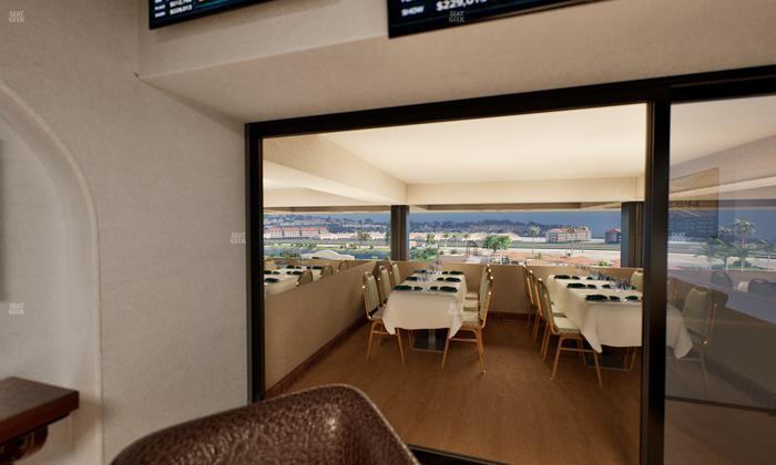 Del Mar Thoroughbred Club - Section Luxury Suite F Seat View