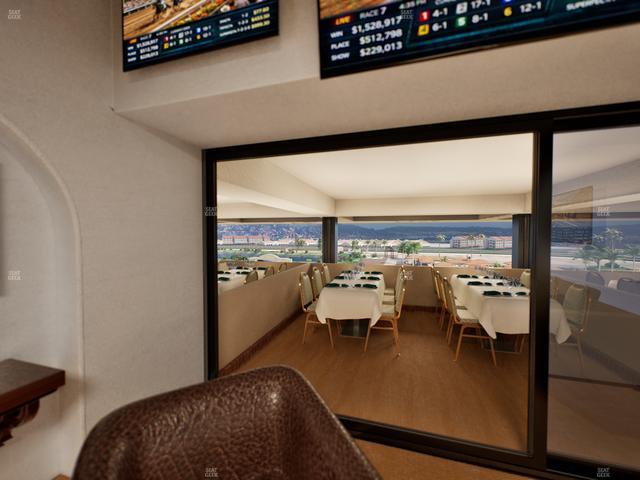 Del Mar Thoroughbred Club - Section Luxury Suite F Seat View