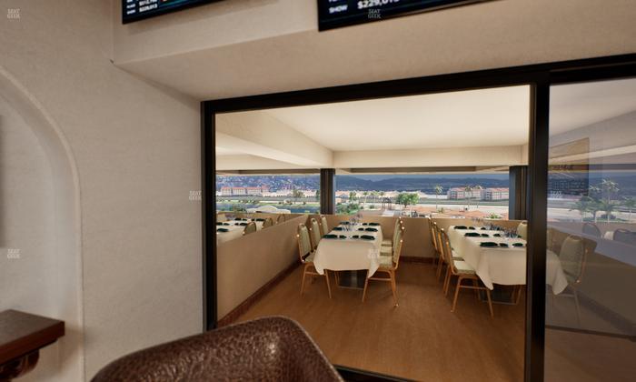 Del Mar Thoroughbred Club - Section Luxury Suite F Seat View