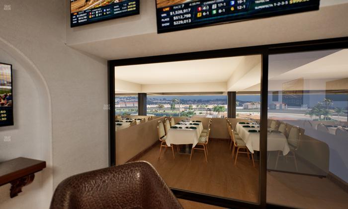 Del Mar Thoroughbred Club - Section Luxury Suite G Seat View