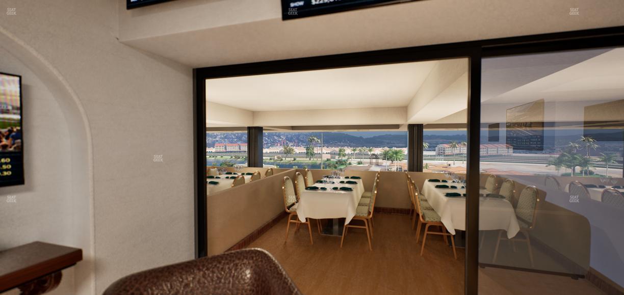 Del Mar Thoroughbred Club - Section Luxury Suite G Seat View