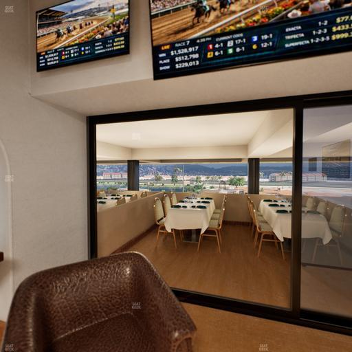 Del Mar Thoroughbred Club - Section Luxury Suite G Seat View