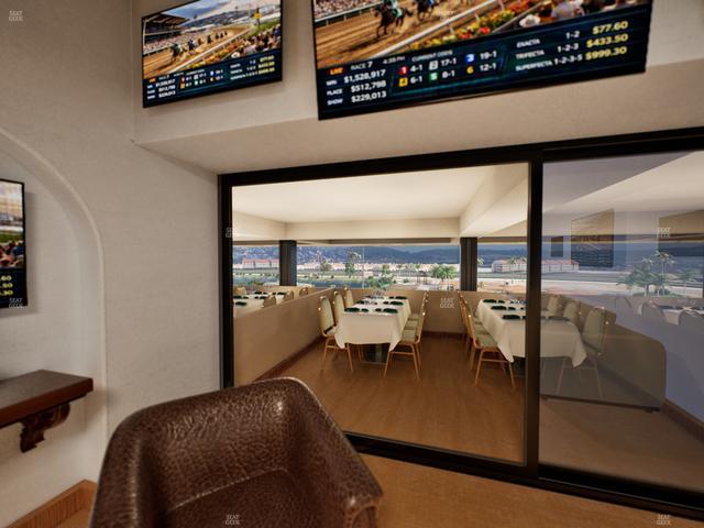 Del Mar Thoroughbred Club - Section Luxury Suite G Seat View