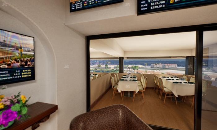 Del Mar Thoroughbred Club - Section Luxury Suite H Seat View