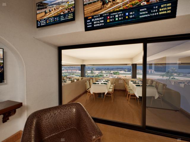 Del Mar Thoroughbred Club - Section Luxury Suite I Seat View