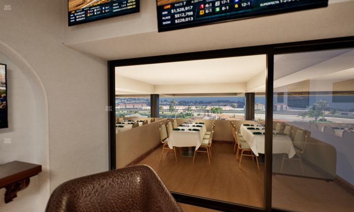 Del Mar Thoroughbred Club - Section Luxury Suite I Seat View