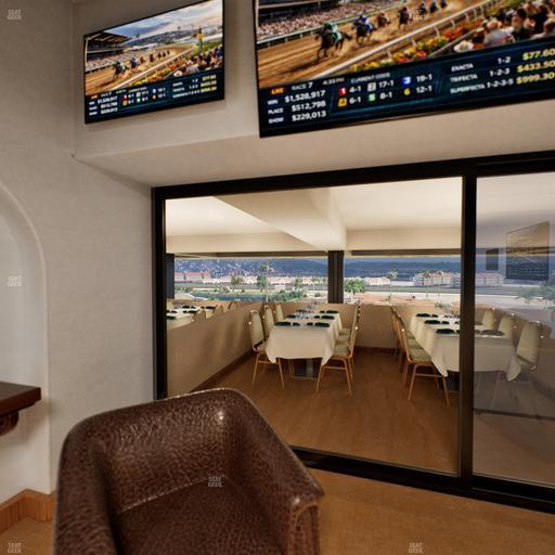 Del Mar Thoroughbred Club - Section Luxury Suite J Seat View