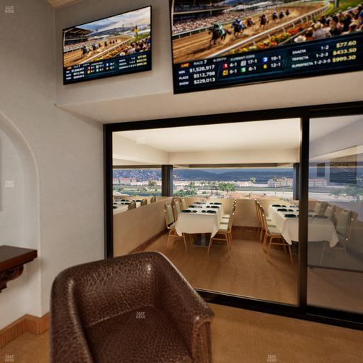 Del Mar Thoroughbred Club - Section Luxury Suite K Seat View