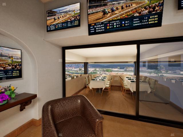 Del Mar Thoroughbred Club - Section Luxury Suite K Seat View