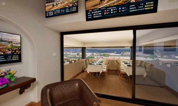 Del Mar Thoroughbred Club - Section Luxury Suite K Seat View