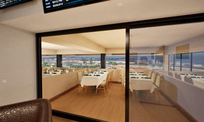 Del Mar Thoroughbred Club - Section Luxury Suite O Seat View
