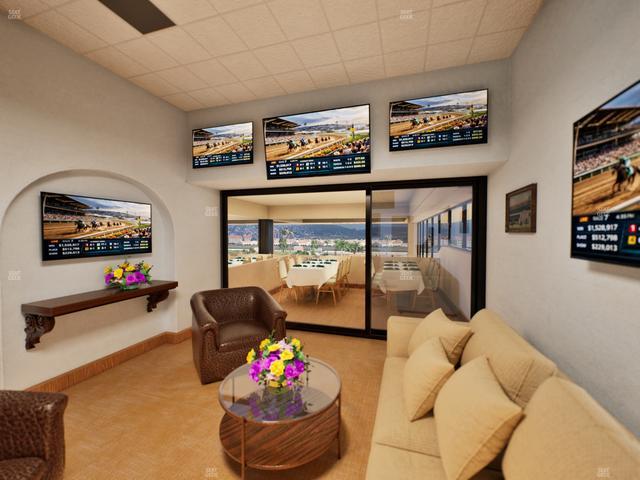 Del Mar Thoroughbred Club - Section Luxury Suite P Seat View