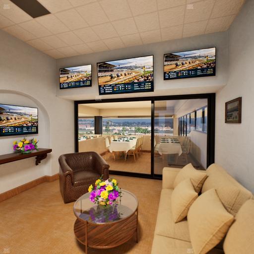 Del Mar Thoroughbred Club - Section Luxury Suite P Seat View