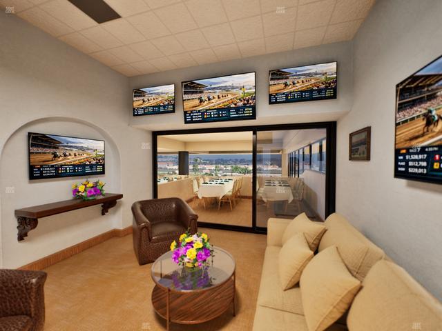 Del Mar Thoroughbred Club - Section Luxury Suite P Seat View