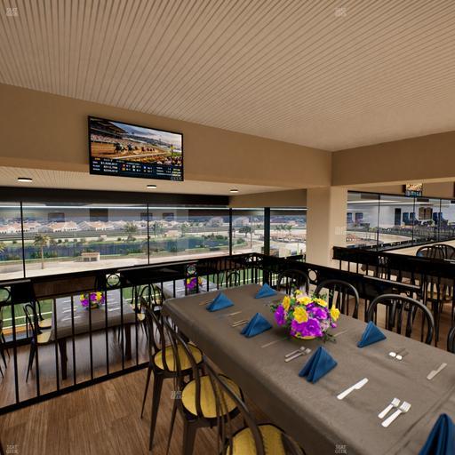 Del Mar Thoroughbred Club - Section Native Diver Skyroom Lvl 6 Seat View