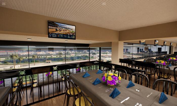 Del Mar Thoroughbred Club - Section Native Diver Skyroom Lvl 6 Seat View