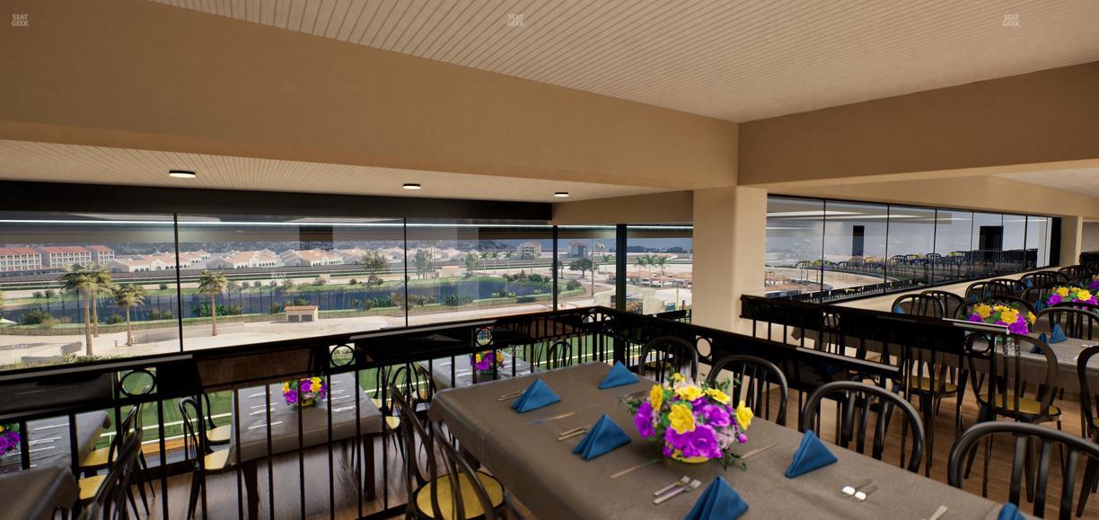 Del Mar Thoroughbred Club - Section Native Diver Skyroom Lvl 6 Seat View