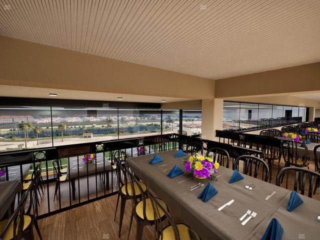 Del Mar Thoroughbred Club - Section Native Diver Skyroom Lvl 6 Seat View