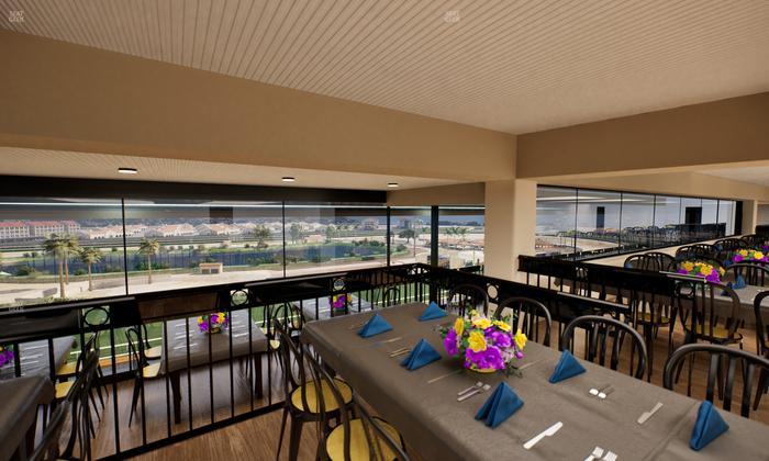 Del Mar Thoroughbred Club - Section Native Diver Skyroom Lvl 6 Seat View