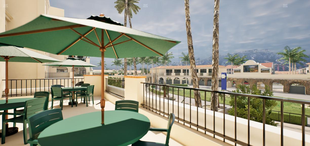 Del Mar Thoroughbred Club - Section Paddock View Patio Seat View