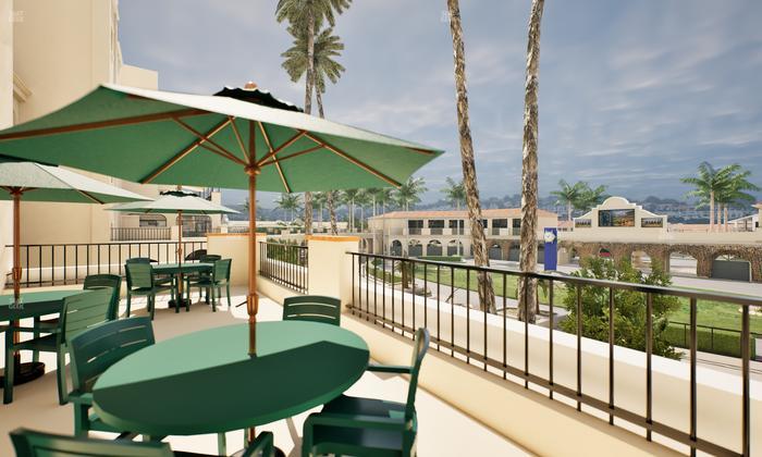 Del Mar Thoroughbred Club - Section Paddock View Patio Seat View