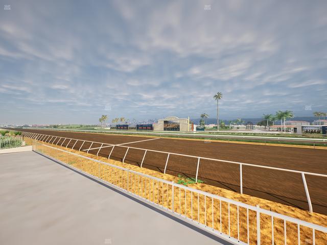 Del Mar Thoroughbred Club - Section Racetrack Admission Seat View