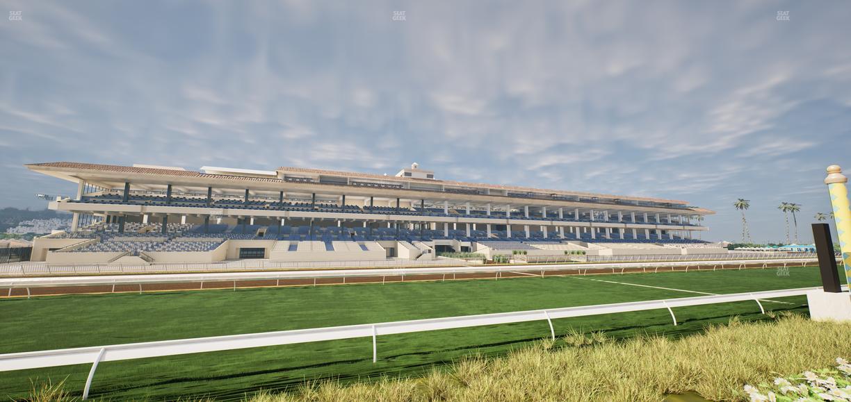 Del Mar Thoroughbred Club - Section Seabiscuit Skyroom Ga Seat View