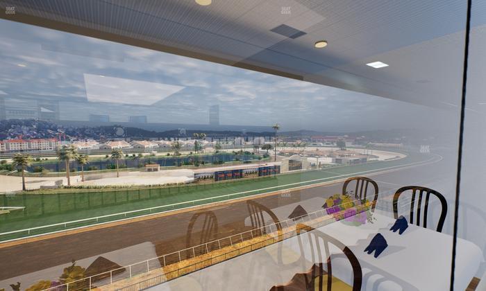 Del Mar Thoroughbred Club - Section Seabiscuit Skyroom Lvl 6 Tbl 102 Seat View