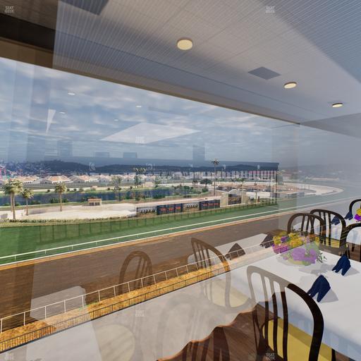 Del Mar Thoroughbred Club - Section Seabiscuit Skyroom Lvl 6 Tbl 103 Seat View