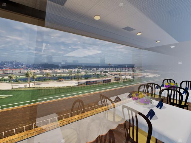 Del Mar Thoroughbred Club - Section Seabiscuit Skyroom Lvl 6 Tbl 103 Seat View