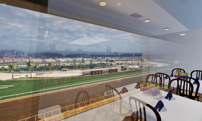 Del Mar Thoroughbred Club - Section Seabiscuit Skyroom Lvl 6 Tbl 103 Seat View