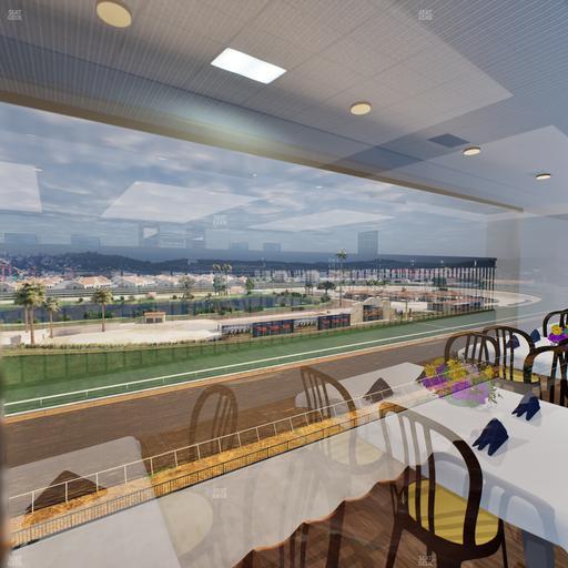 Del Mar Thoroughbred Club - Section Seabiscuit Skyroom Lvl 6 Tbl 104 Seat View