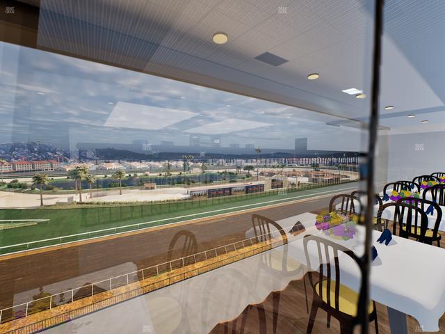 Del Mar Thoroughbred Club - Section Seabiscuit Skyroom Lvl 6 Tbl 105 Seat View