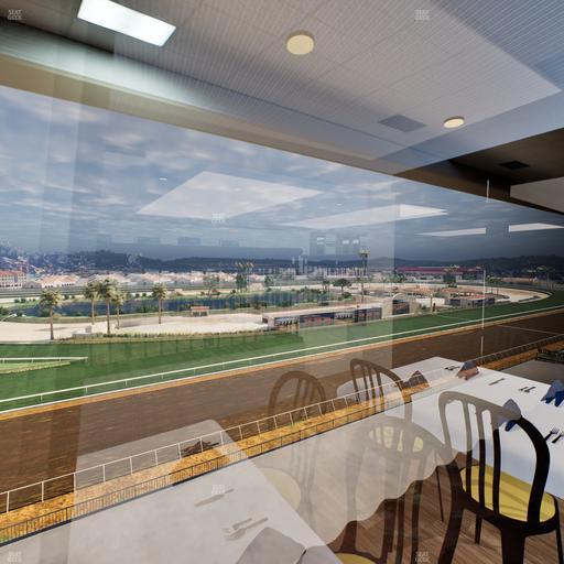 Del Mar Thoroughbred Club - Section Seabiscuit Skyroom Lvl 6 Tbl 107 Seat View