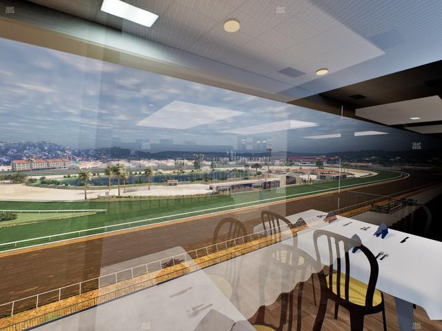 Del Mar Thoroughbred Club - Section Seabiscuit Skyroom Lvl 6 Tbl 107 Seat View