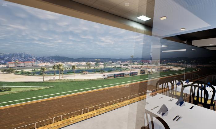 Del Mar Thoroughbred Club - Section Seabiscuit Skyroom Lvl 6 Tbl 108 Seat View