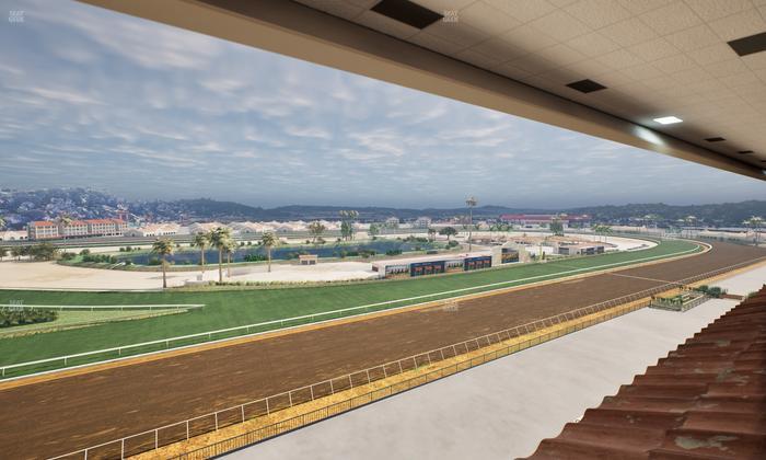 Del Mar Thoroughbred Club - Section Seabiscuit Skyroom Lvl 6 Tbl 109 Seat View
