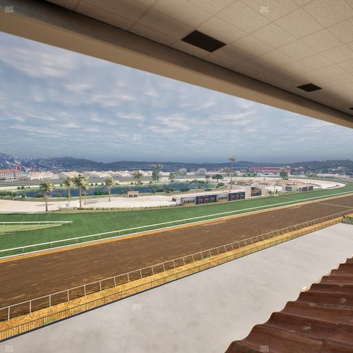 Del Mar Thoroughbred Club - Section Seabiscuit Skyroom Lvl 6 Tbl 110 Seat View