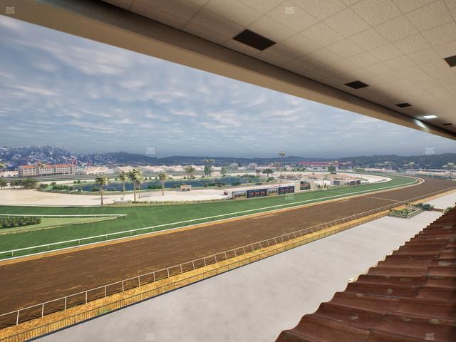 Del Mar Thoroughbred Club - Section Seabiscuit Skyroom Lvl 6 Tbl 110 Seat View
