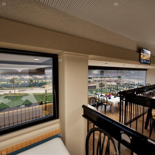 Del Mar Thoroughbred Club - Section Seabiscuit Skyroom Lvl 6 Tbl 201 Seat View
