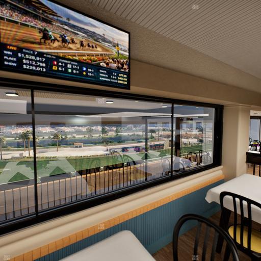 Del Mar Thoroughbred Club - Section Seabiscuit Skyroom Lvl 6 Tbl 202 Seat View