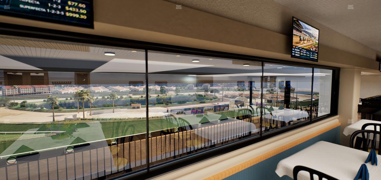 Del Mar Thoroughbred Club - Section Seabiscuit Skyroom Lvl 6 Tbl 203 Seat View