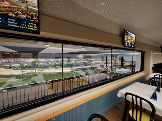 Del Mar Thoroughbred Club - Section Seabiscuit Skyroom Lvl 6 Tbl 203 Seat View