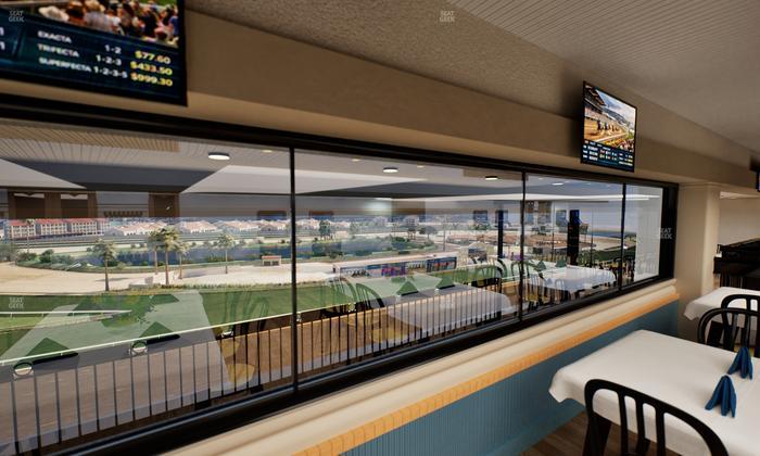 Del Mar Thoroughbred Club - Section Seabiscuit Skyroom Lvl 6 Tbl 203 Seat View