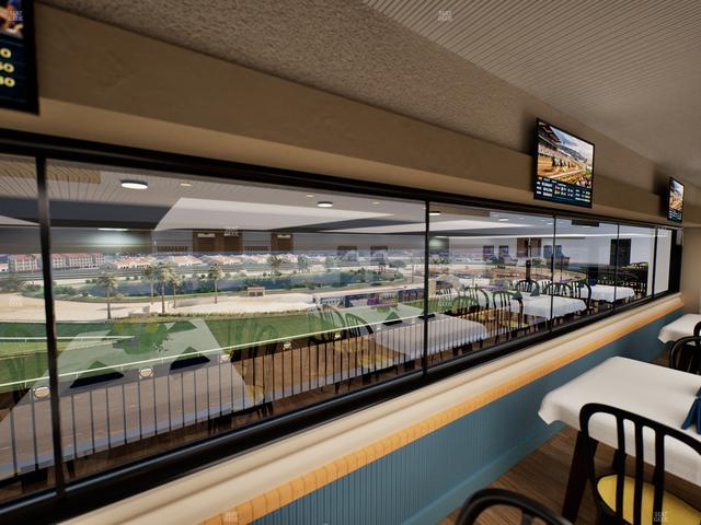 Del Mar Thoroughbred Club - Section Seabiscuit Skyroom Lvl 6 Tbl 204 Seat View
