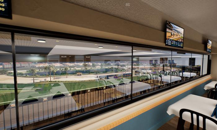 Del Mar Thoroughbred Club - Section Seabiscuit Skyroom Lvl 6 Tbl 204 Seat View