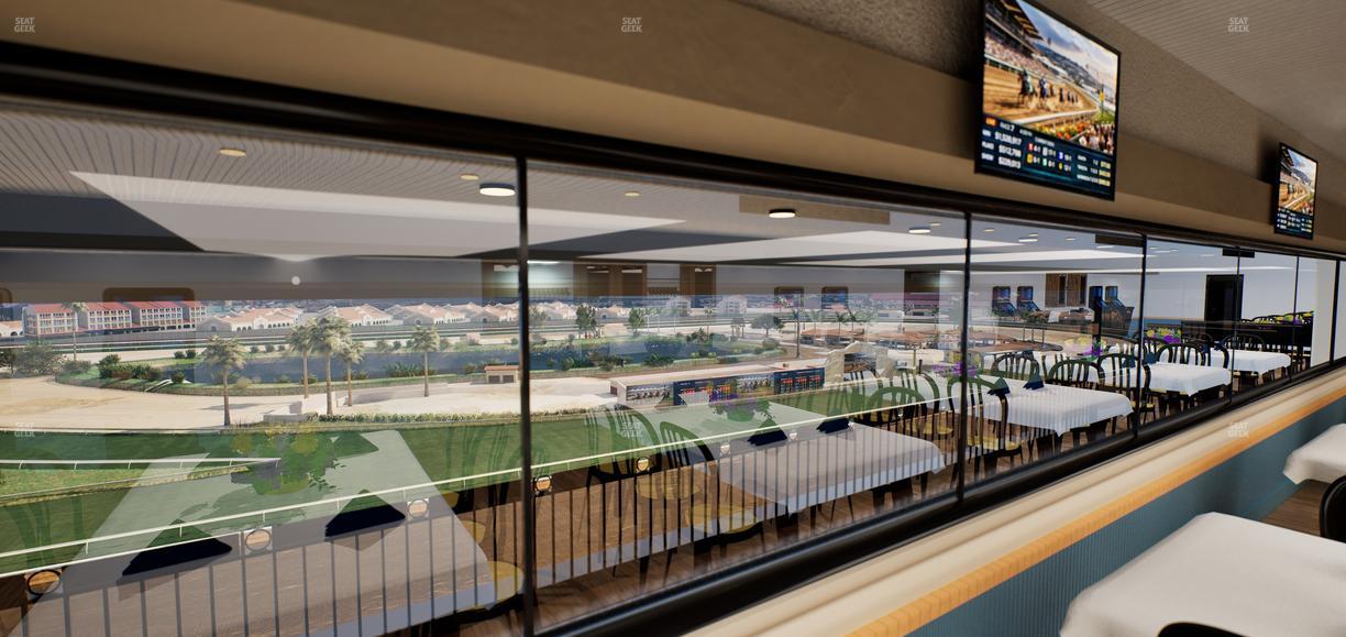 Del Mar Thoroughbred Club - Section Seabiscuit Skyroom Lvl 6 Tbl 205 Seat View