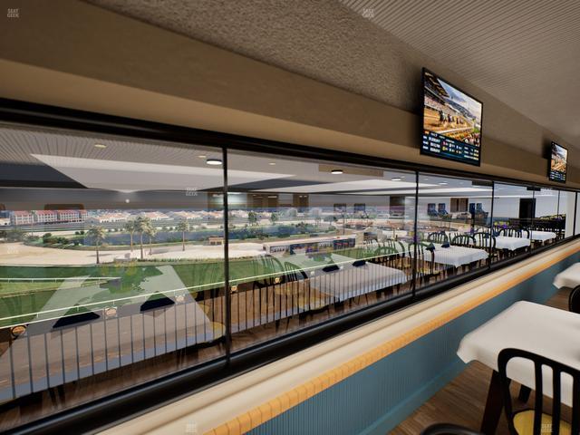 Del Mar Thoroughbred Club - Section Seabiscuit Skyroom Lvl 6 Tbl 205 Seat View
