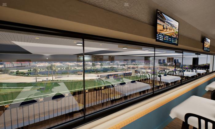 Del Mar Thoroughbred Club - Section Seabiscuit Skyroom Lvl 6 Tbl 205 Seat View
