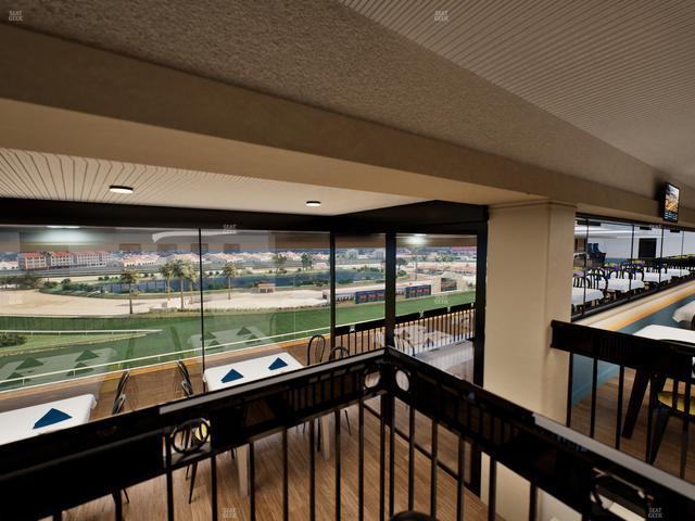 Del Mar Thoroughbred Club - Section Seabiscuit Skyroom Lvl 6 Tbl 206 Seat View